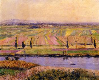 Gustave Caillebotte : The Gennevilliers Plain Seen from the Slopes of Argenteuil